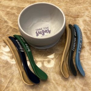 Bella Tunno Bowl and Spoons